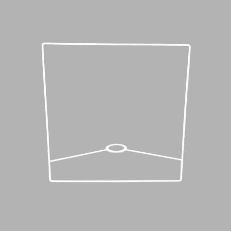 Applique - applique murale carré - 30x30