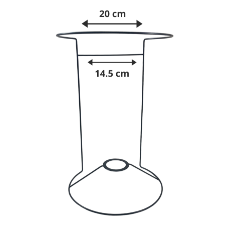Applique - applique murale - Tube - Ø 20 H 30 cm
