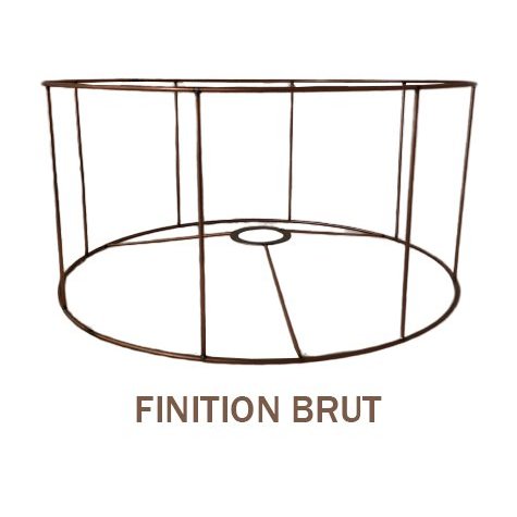 Carcasse d'abat-jour - Cylindrique C30 - 30x17