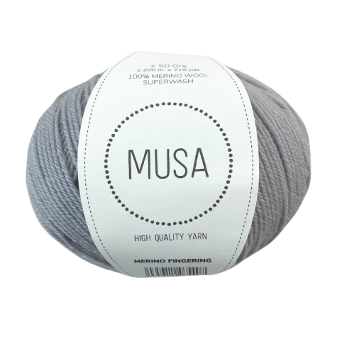 Habillage  - Laine mérinos fine ≈ 1.5 mm - FINGERING - Gris souris / 200 M