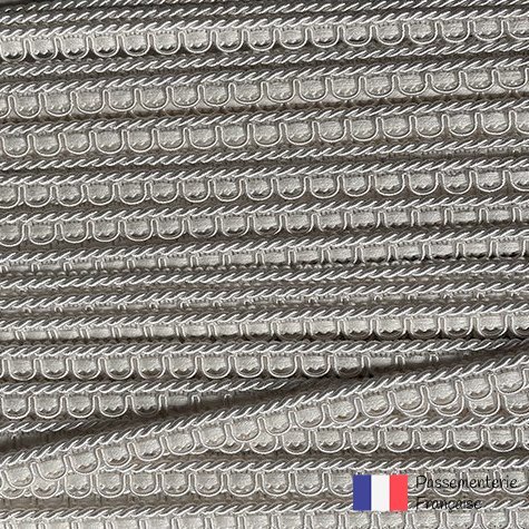 Habillage - CRETE CROCHET / vendu au mètre - Blanc