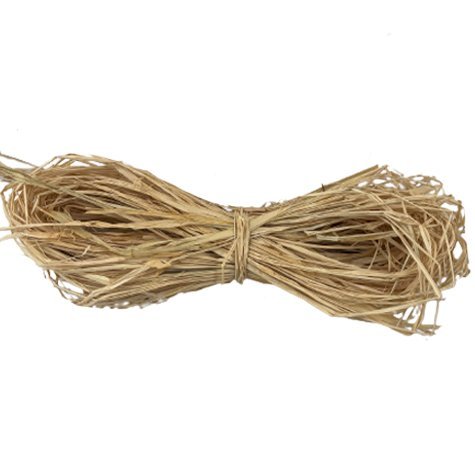 Pelote de Raphia naturel - 50 g - Chaque brins ≈ 135 cm