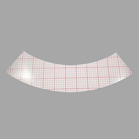 Accessoire pour abat-jour - découpe polyphane adhésif blanc 30/100 - D25