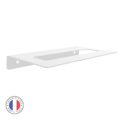 Accessoire pour abat-jour - Plaque de chevet murale à suspendre - Blanc