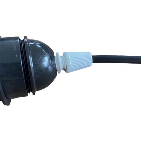 Accessoire pour abat-jour - Serre-câble - Noir