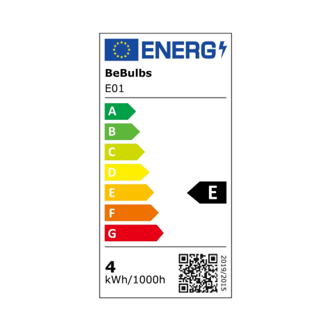 Ampoule transparente MINI - ⌀ 4.5 CM - Bebulbs - E27