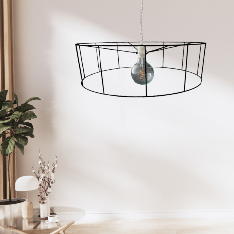 Carcasse d'abat-jour - Cylindrique C60 - 60x17