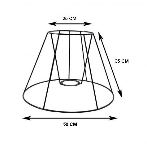 Carcasse d'abat jour Empire - E50