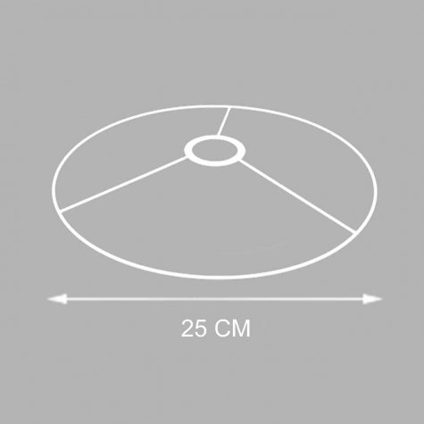Carcasse d'abat-jour - FIXATION POUR ABAT JOUR 25 CM