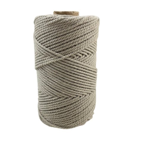 Habillage  - fil de coton Macramé - 2 mm - couleur Lin / 100 M