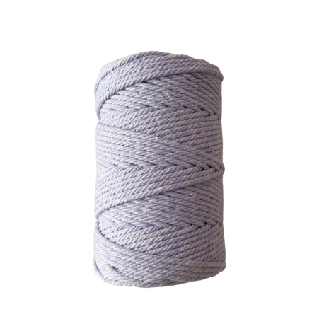 Habillage  - fil de coton Macramé - 2 mm - Lilas - 70 M