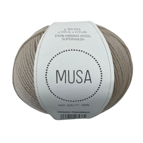 Habillage  - Laine mérinos fine ≈ 1.5 mm - FINGERING - Sable / 200 M