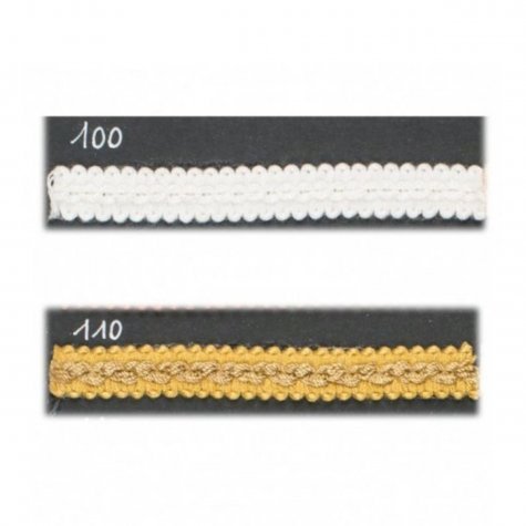 Habillage - LEZARDE  / vendu au mètre - Blanc