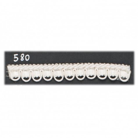 Habillage - CRETE CROCHET / vendu au mètre - Blanc