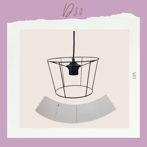 Kit carcasse abat jour - DIY - D30