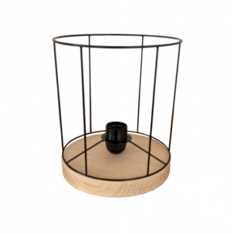 Kit Carcasse d'abat-jour -  DIY - C20H20 sur socle