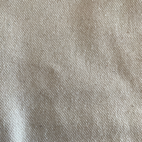 Loisirs créatif -  textile à customiser - trousse maquillage - 18.5 x 14 cm - coton écru