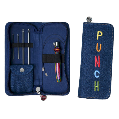 Loisirs créatifs  - aiguille à punch needle interchangeable - 4 aiguilles  - Multicolore