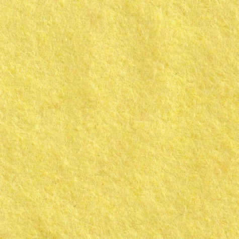 Loisirs créatifs - Coupon feutrine 15 x 15 cm - Jaune poussin