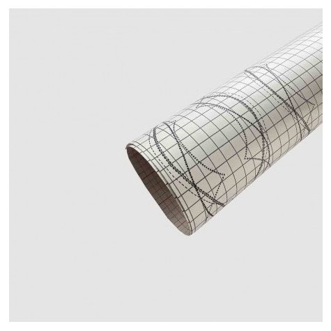 Polyphane DOUBLE FACE adhésif Blanc 30/100eme Pellicule PAPIER - rouleau 5M x 120 cm