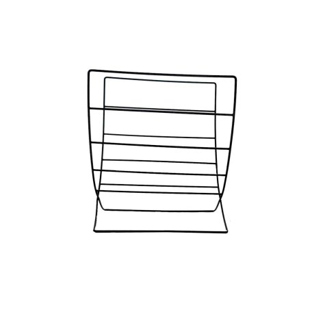 Rangement Maison - Porte-revues / Porte-magazines noir